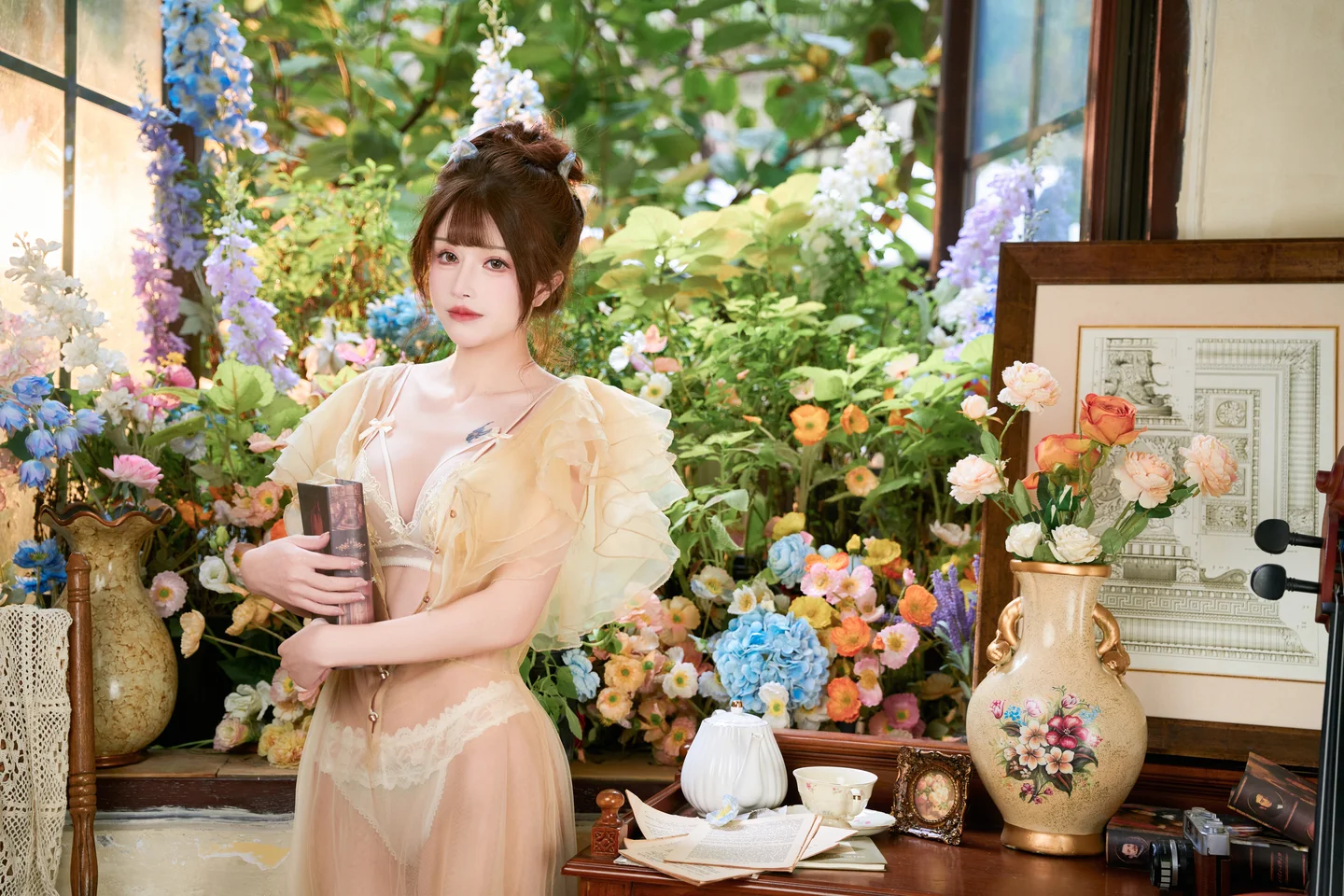 鹿八岁baby_No_110_深林的洁白花语_108P,31GIF,1V_1_36GB